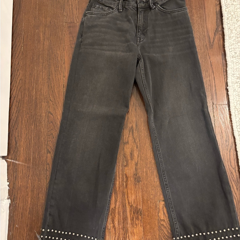 All Saints Charcoal Denim Jeans